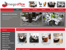 Tablet Screenshot of megaoffice.com.pe